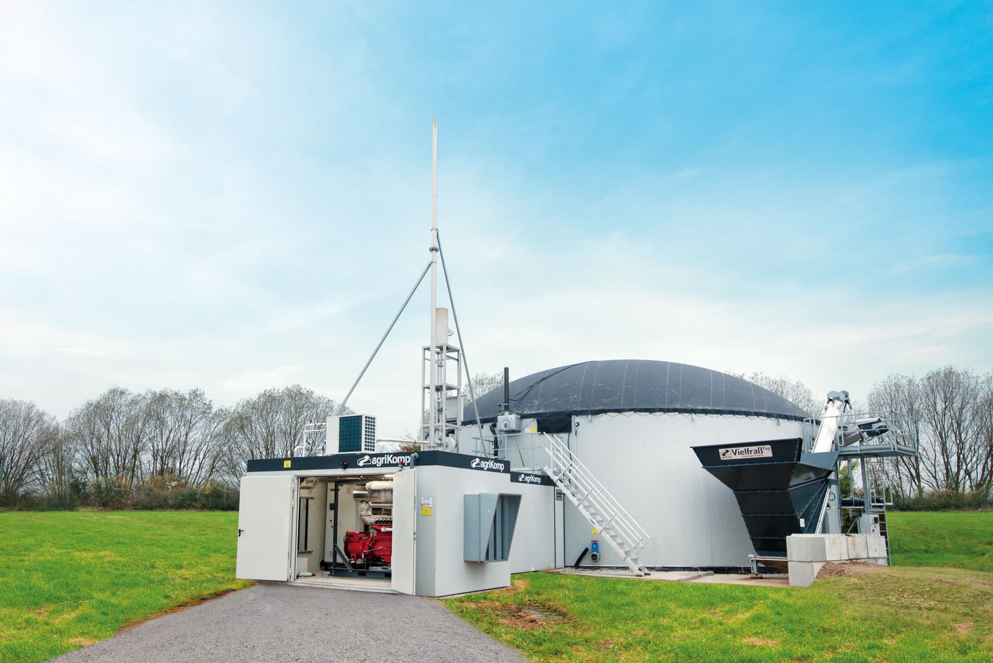 Biogas plant overview