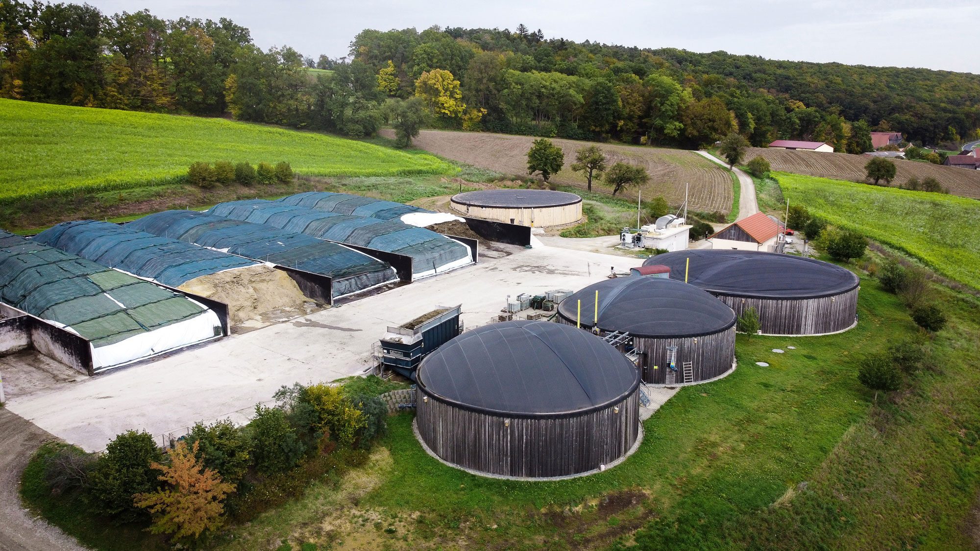 Biogas plant overview